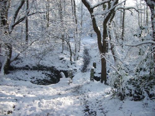 The bridge across Nanny Beck