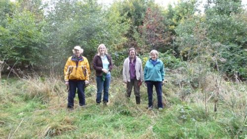 Some of the Hospice Wood team