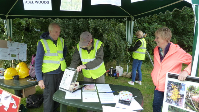 Friends of Adel Woods on Alwoodley Village Green on 18 August 2019