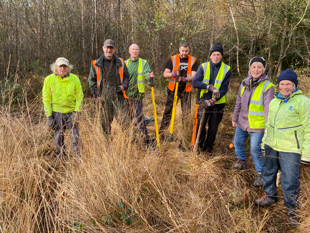 friends of adel woods, adel bog, Leeds, 21 November 2021