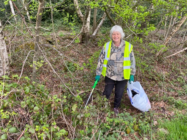 Friends of Adel Woods, litterpicking, Adel Woods