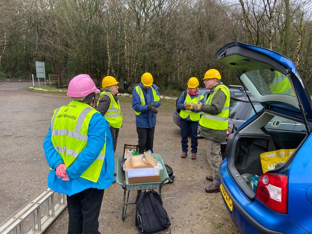Friends of Adel Woods; nest boxes.
