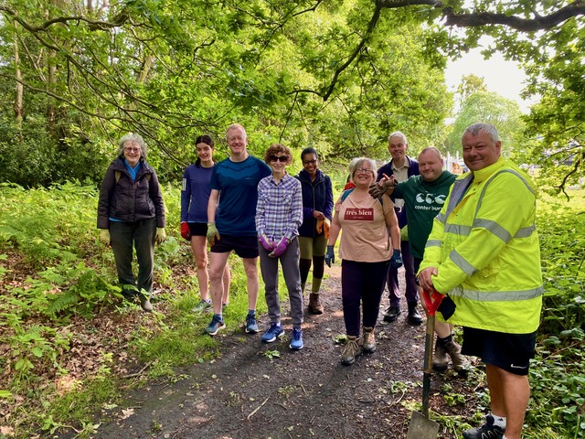 Friends of Adel Woods; Himalayan Balsam.